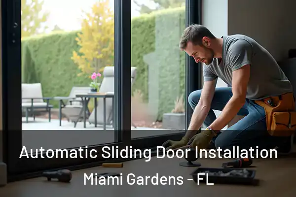  Automatic Sliding Door Installation Miami Gardens - FL