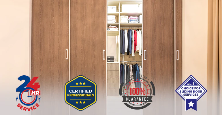 Sliding Closet Door Track & Hardware Installation Miami Gardens