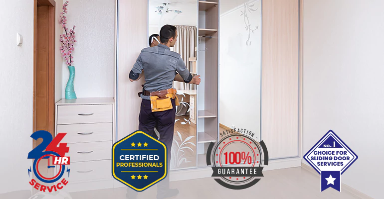 Sliding Closet Door Installation in Miami Gardens, FL